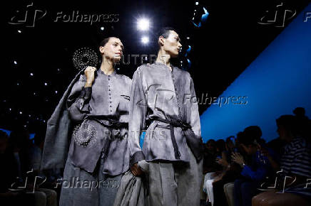 Giorgio Armani presents Spring-Summer 2026 menswear collection, in Milan