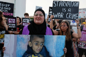Protest demanding ending the war in Gaza and the release of all hostages, in Tel Aviv