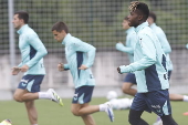 Entrenamiento del Athletic de Bilbao.