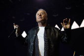 Banda Simple Minds faz show em São Paulo
