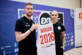 Warsaw will host the FIBA 3x3 World Cup 2026
