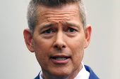 US Transportation Secretary Sean Duffy speaks to the media at the White House