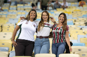 Partida entre Fluminense x Unión Española (CHI) no Maracanã.