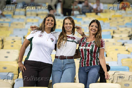 Partida entre Fluminense x Unión Española (CHI) no Maracanã.