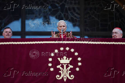 Pope Leo attends prayer service at Rome's Basilica of Saint Mary Major