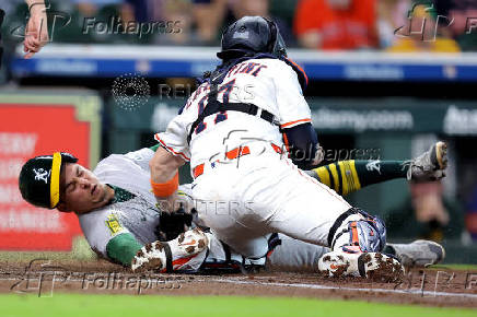 MLB: Athletics at Houston Astros