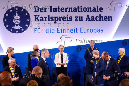 International Charlemagne Prize (Karlspreis) 2025 in Aachen