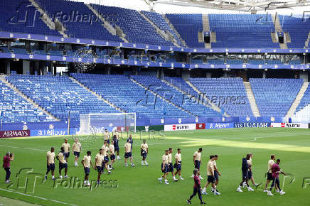 World Cup - European Qualifiers - England Player Walkaround