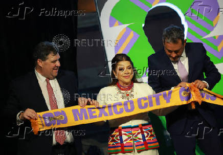 World Cup - Mexico holds event to mark one year to go until the World Cup