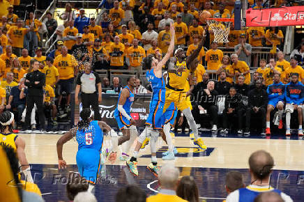 NBA: Finals-Oklahoma City Thunder at Indiana Pacers