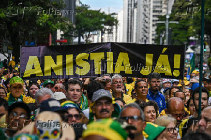 Ato Povo na Rua por Anistia, na Av. Paulista