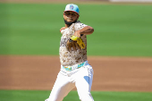 MLB: Texas Rangers at San Diego Padres