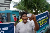 Nationwide protest in Liberia
