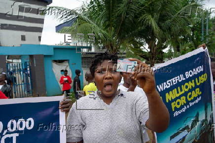 Nationwide protest in Liberia