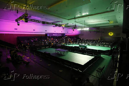 Rafain Convention Center,local das partidas do Circuito Internacional de tênis de mesa WTT Star Contender em Foz do Iguaçu(PR) .