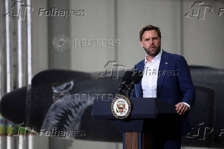 U.S. Vice President JD Vance visits RAF Fairford