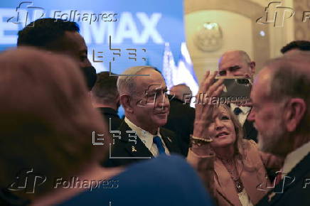 Netanyahu attends U.S. Independence Day reception hosted by Newsmax in Jerusalem