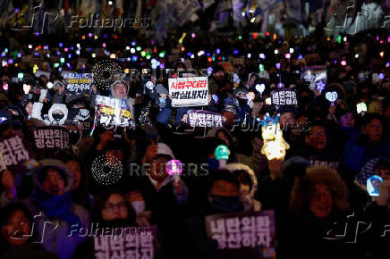 Protests on the first anniversary of former President Yoon Suk Yeol's December 3, 2024 martial law declaration, in Seoul
