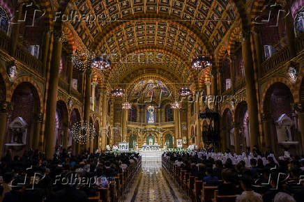 Mass in honor of late Pope Francis at the Assumption Cathedral, in Bangkok