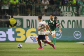 Partida entre Palmeiras e Bahia pelo Campeonato Brasileiro