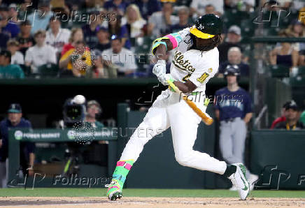 MLB: Seattle Mariners at Athletics