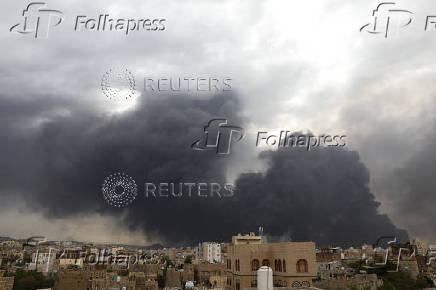 Israeli airstrike on Houthi infrastructure, in Sana'a