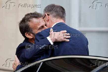 French President Macron meets newly elected German Chancellor Merz in Paris