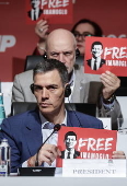 Spain's Prime Minister Sanchez attends Socialist International meeting in Istanbul