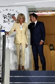 France's President Emmanuel Macron on state visit to Indonesia