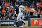 MLB: Athletics at Houston Astros