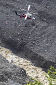 Aftermath of Birch Glacier collapse in Switzerland