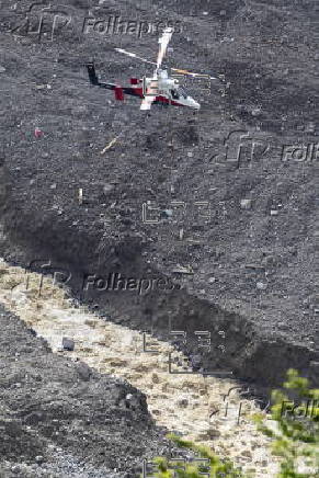 Aftermath of Birch Glacier collapse in Switzerland