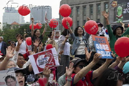 South Korean Presidential candidate Kim Moon-soo's election campaign in Seoul
