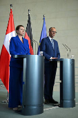 Danish Prime Minister Mette Frederiksen visits Berlin