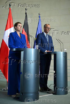 Danish Prime Minister Mette Frederiksen visits Berlin