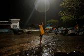 Hurricane Erick on Mexico's Pacific coast