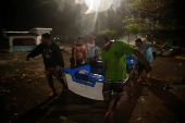 Hurricane Erick on Mexico's Pacific coast