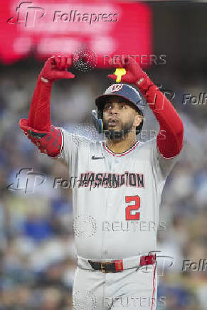 MLB: Washington Nationals at Los Angeles Dodgers