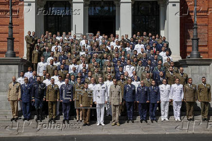 Felipe VI preside acto de clausura del XXVI Curso de Estado Mayor de las Fuerzas Armadas