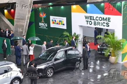 Chegada das delegações de Chefes de Estado do Brics