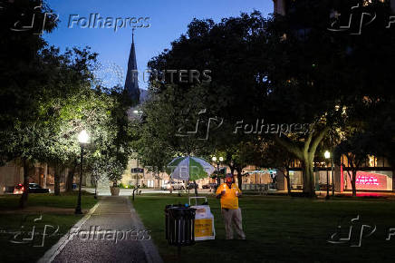 Vigil in memory of Texas flooding victims, in San Antonio