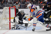 NHL: Stanley Cup Playoffs-Edmonton Oilers at Los Angeles Kings