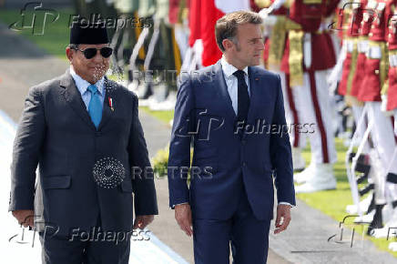 French President Macron visits Indonesia