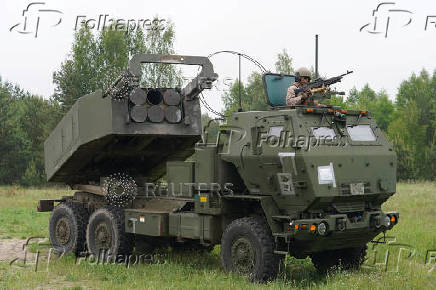 Lithuania holds HIMARS live fire exercises at targets in the Baltic Sea