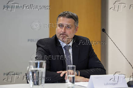 Graz police and prosecutors hold a press conference following school shooting, in Graz