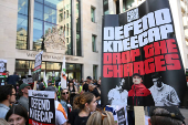 Member of Irish rap group Kneecap in UK court on terrorism charge