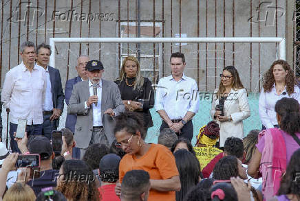 O Presidente Lula participou da cerimônia de Anúncios da Solução Habitacional da Favela do Moinho