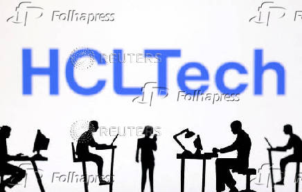 FILE PHOTO: Illustration shows HCLTech logo
