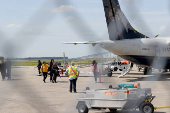 Fire evacuees arrive in Winnipeg