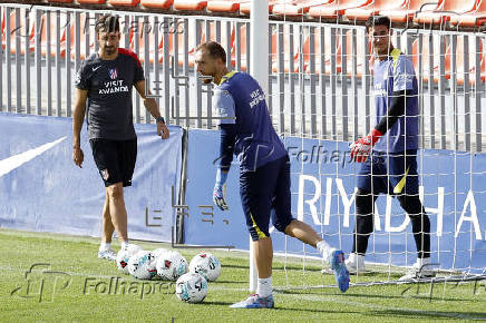 ENTRENAMIENTO DEL ATLÉTICO DE MADRID